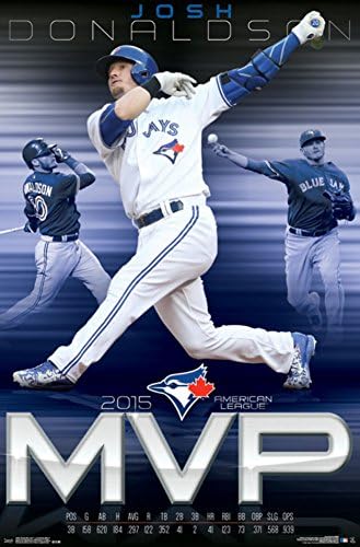 Toronto Blue Jays- Josh Donaldson MVP 2015 Poster 22 x 34in