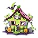 Foamies 3D Foam Kit Halloween Haunted House with Owl - Craft Kit for Kids