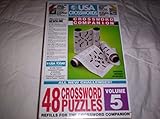 USA Crosswords Crossword Companion Refill - 48 Crossword Puzzles - Volume 5 by Herbko International