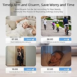 Clouree 4G Smart Home Security Alarm Kits, Wireless