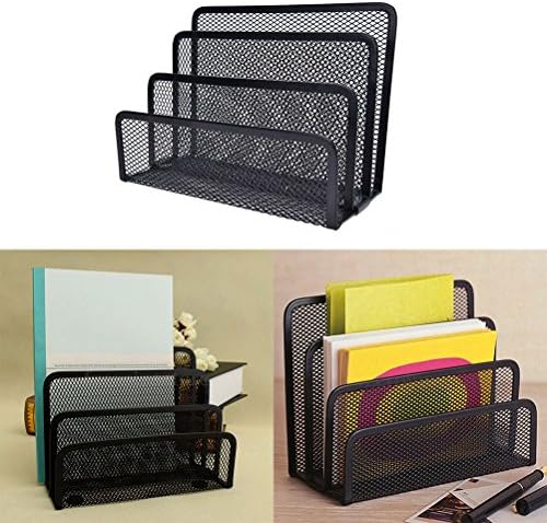 New Mesh Letter Paper File Storage Rack Holder Tray Organiser Desktop Office