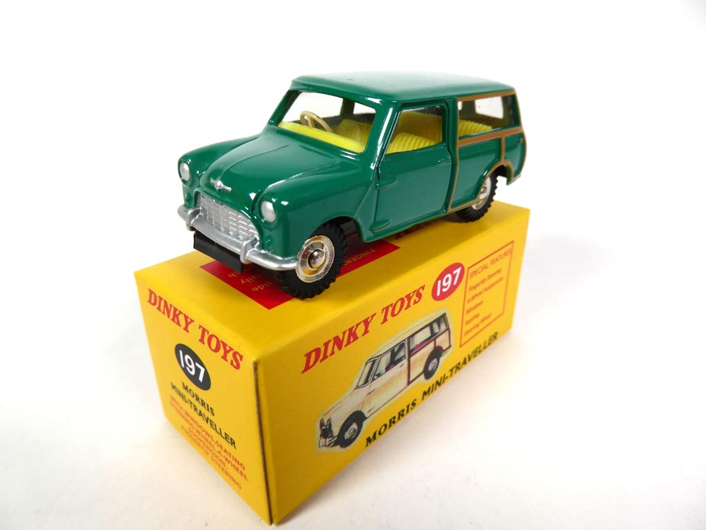 OPO 10 - Atlas Dinky Toys - Morris Green Mini Traveler 197 1:43 (MB424)