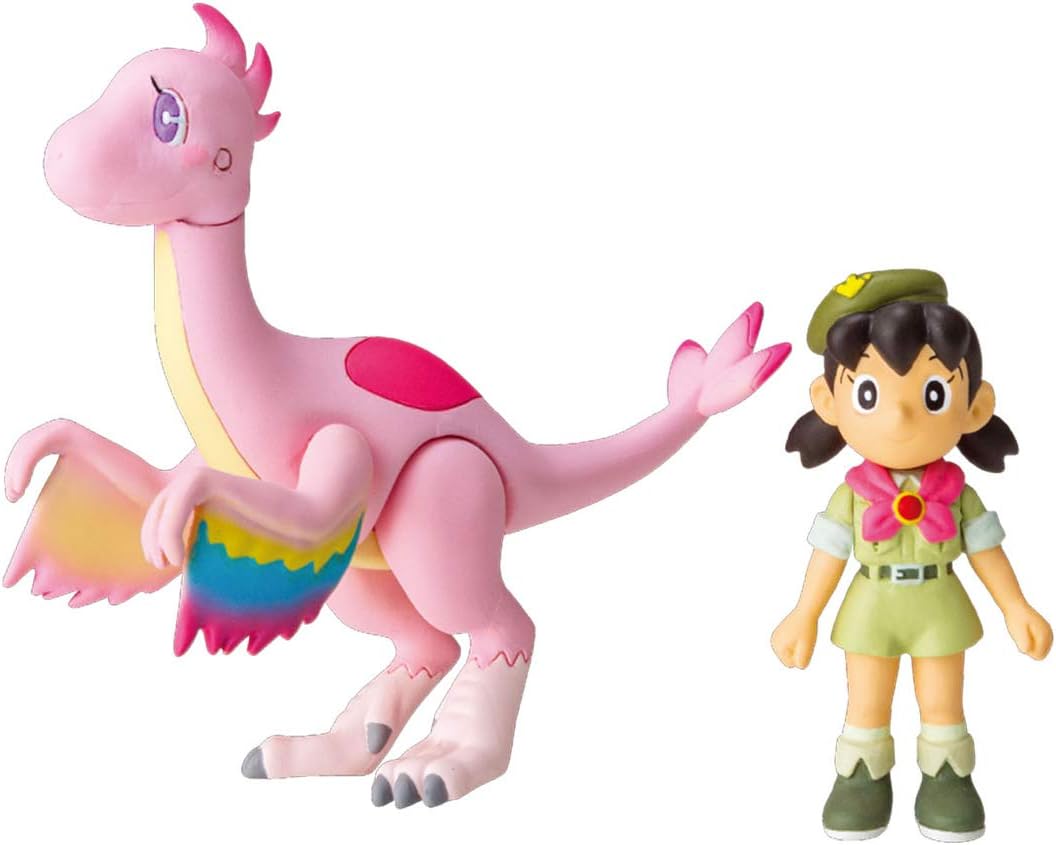 Amazon アニア 映画 ドラえもん のび太の新恐竜 しずか ミュー ソフビ人形 おもちゃ