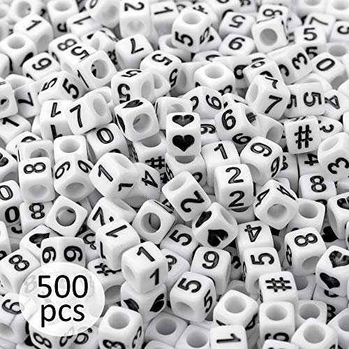 2 1000PCS+Alphabet+Elastic+Necklace+Bracelet