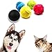 Neepanda Magic Roller Ball Toy, Dog Cat Pet Toy Automatic Roller Ball Magic Ball for Cleaning Home and Pet Toys (1 Rolling Ball and 4 Color Ball Cover)
