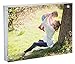 Momentous Frames Premium Clear Acrylic Magnetic Display Photo Frame 8x10 Inches | 24mm Thickness Block Double Sided Frameless Picture View Free Standing