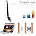 FARSIC 600Mbps AC Dual-band Wireless USB Adapter Wi-Fi Dongle Adapter with 2dBi Antenna Support Windows XP,Win Vista,Win 7,Win 8.1
