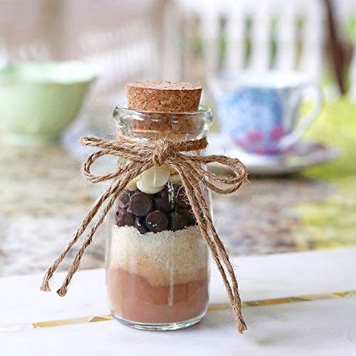 Kate Aspen Vintage Milk Shaped Corked Glass, Baby Shower Party Favor