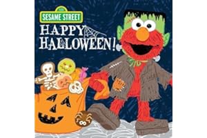 Happy Halloween!: A Spooky Sesame Street Treat (Elmo Books and Halloween Gifts for Toddlers and Kids) (Sesame Street Scribbles)
