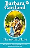 Front cover for the book The Storms of Love by Barbara Cartland