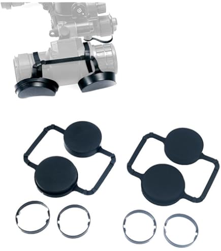 Bisu Rubber Lens Covers for PVS-14 PVS15 PVS31 BNVD1431 Night