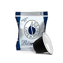 Caffè Borbone Respresso, Miscela Blu – 100 Capsule – Compatibili con le Macchine ad uso domestico Nespresso *