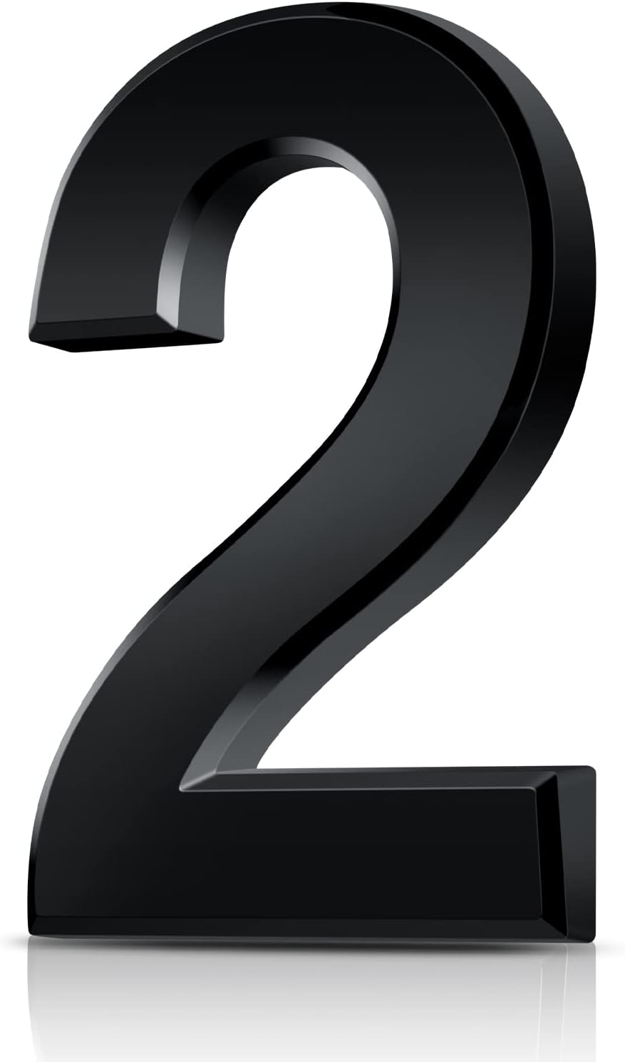 Vicloon 3D Mailbox Numbers Self Adhesive 3 Inch ABS Acrylic Door House Numbers