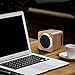 Bluetooth Speakers Wooden, ZENBRE F3 6W Portable Bluetooth 4.1 Speakers with 70mm Big-Driver, Wireless Computer Speaker with Enhanced Bass Resonator (Wood Grain), Whitethumb 1