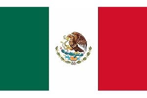 LPF USA Mexico Flag Decal Mexican Mexicana Vinyl Car Truck Bumper Window Sticker VAR