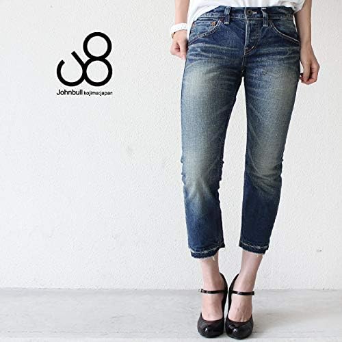 Amazon ジョンブル 16aw サブリナ カットオフ デニム ヴィンテージ Lot Ap6 レディース パンツ デニム ダメージ ユーズド 夏 秋 カジュアル ボーイッシュ 大人 くるぶし アンクル テーパード 切りっぱなし Xs 116 Vintage ジーンズ 通販