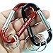 Shock Cord – BLACK 3/16” x 100 ft. Spool. Marine Grade, with 2 Carabiners & Knot Tying eBook.  Also called Bungee Cord, Stretch Cord & Elastic Cord.