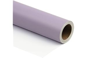 RUSPEPA Light Purple Wrapping Paper Solid Color for Wedding, Birthday, Shower, Congrats, and Holiday - 30 inches x 32.8 feet