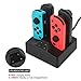 YCCSKY Charging Station Joy-Con Charging Dock 4 in 1 Charger Stand with Type C Cable for Nintendo Switch Controllerthumb 3