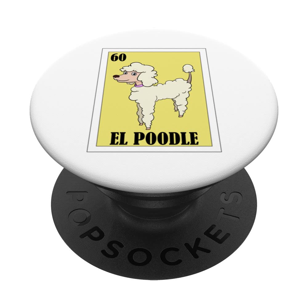 Funny Mexican Dogs Design - El Poodle PopSockets Swappable PopGrip