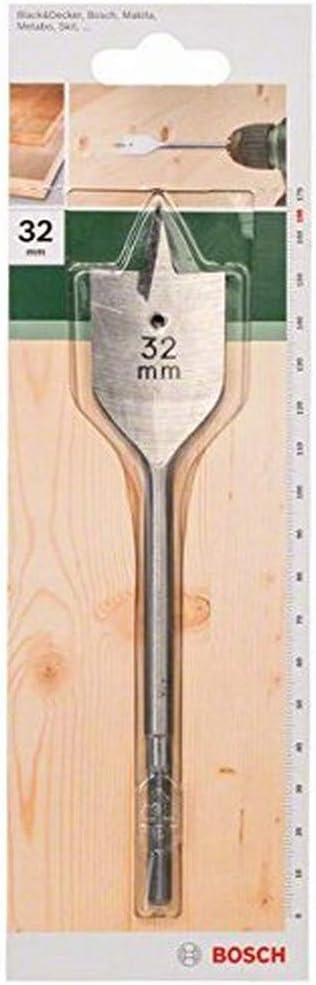 Bosch Flat Drill Bit 32mm for Wood Engraving Smooth Drill