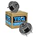 TRQ 2 Piece Front Wheel Bearing & Hub Assembly Set Compatible with 2005-2007 Avanti 2005-2014 Ford Mustang