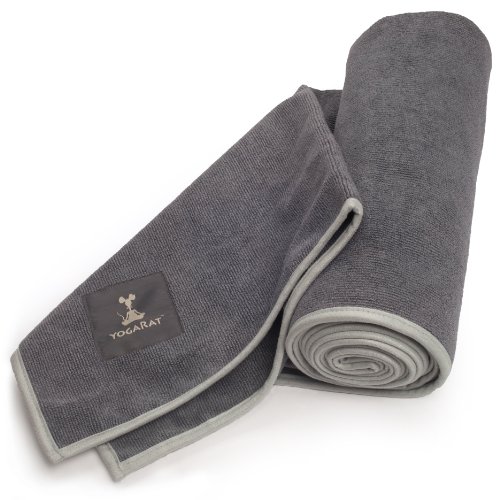 Cush Yoga Towel - 100% Microfiber Yoga Mat Towels - Without Silicone Backing - Absorbent - 600 gsm - Ultra-Thick for Bikram and Hot Yoga -  Multiple Sizes and Colors - 24" x 72" - Thumbnail 7