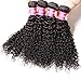 UNice Hair Icenu Series 10A Brazilian Virgin Hair 1 Bundle of Curly Hair Unprocessed Human Hair Weave Extensions Natural Color 95-100g/pc 24inch