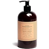 Jaboneria Marianella Rosewood & Litsea Cubeba Hand Cream – Botanical Moisturizer with Kalahari & Aloe, Floral Citrus Scent, Fast Absorbing, Non-Greasy Hydrating Hand Lotion