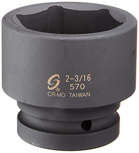 Sunex 570 1"  Drive Standard 6 Point Impact Socket 2-3/16"