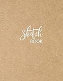 Sketch Book: Large Notebook for Drawing, Doodling or Sketching: 109 Pages, 8.5