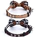 ADPET 2 Pack/Set Cat Collar Breakaway with Bell - Bowtie Style for Kitty Adjustable 7.8-10.2