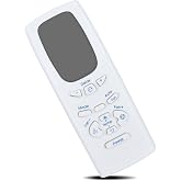 ZWP YK4EB1 YK4EB Replacement Remote Control for GE Room Air Conditioner | AEL08LPH1 AEL08LPQ1 AEL08LQ AEL08LQG1 AEL06LPL1 AEL06LPQ1 AEL06LQ AEL06LQQ1 AEL06LQW1 AEL06LS AEL06LSQ1 AEL08LO AEH12AVH1