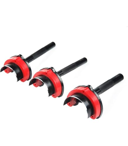 Yuecoom 7 Pièces 10-40 Mm Poinçons De Coupe Demi-ronds