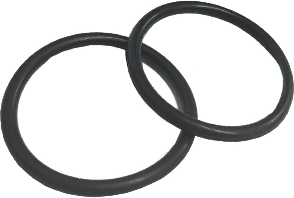 Bulk Hardware Replacement 'O' Rings For Metal Basin Plugs And Pop-Up Waste 45mm (1.3/4 Inch) Black Pack Of 2 - Image 3
