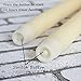 Taper Candles-Led Melted Dripping HoneyComb Flickering Flameless Candles With Timer,12 inch tall,Ivory,Pack of 2