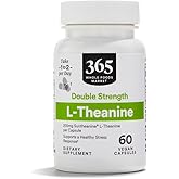 365 by Whole Foods Market, L Theanine Double Strength 200mg, 60 Count