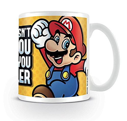 Nintendo Super MArio Mug, What Doesn't Kill You Makes You Smaller