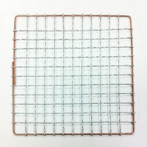 日本製焼き網 角型 150 150mm 100枚セット スチール 飛騨コンロ 大名