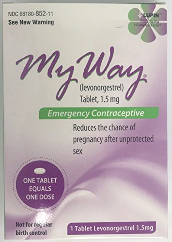 Lupin My Way Emergency Contraceptive Levonorgestrel Tablet 1.5 mg