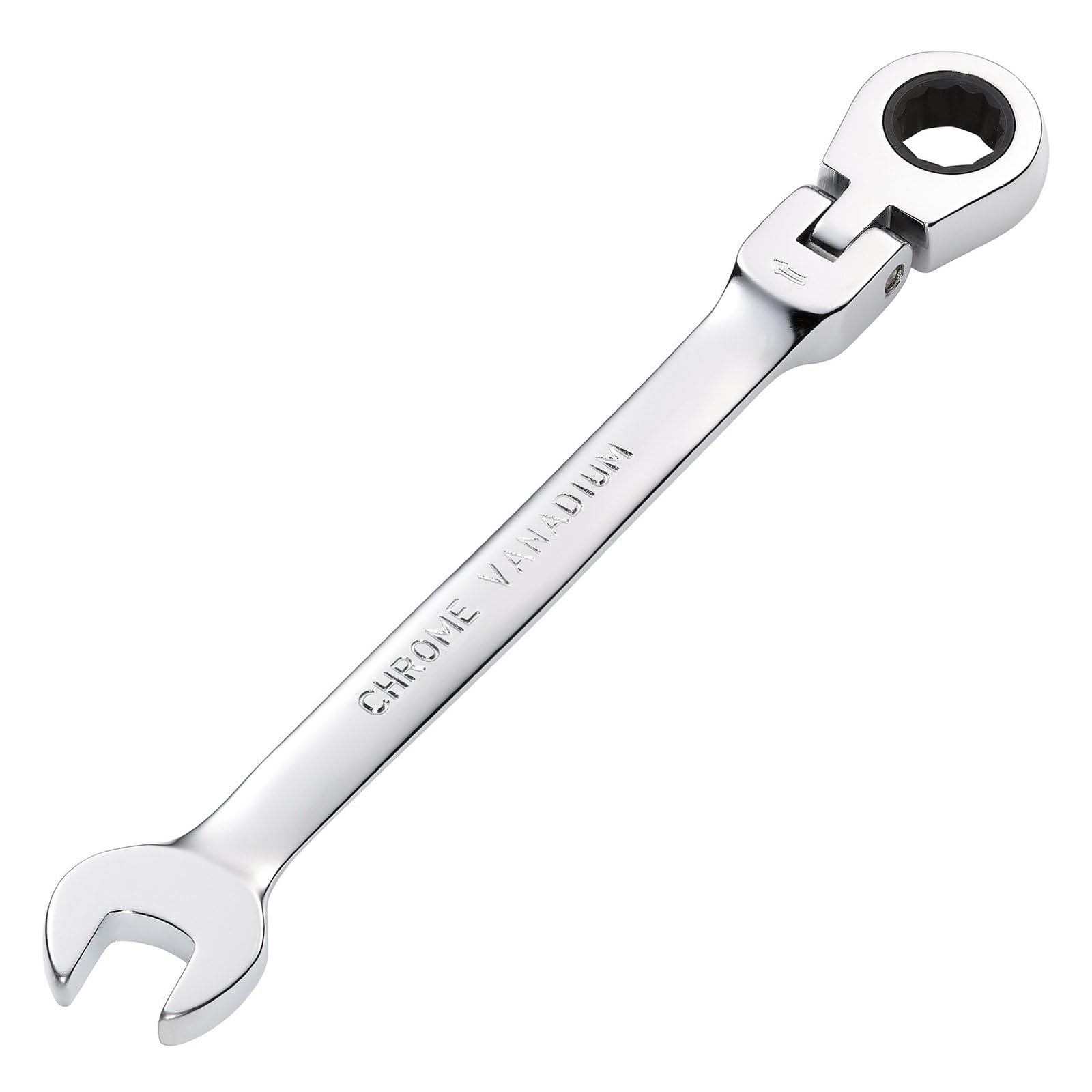 Draper 52010 Hi-Torq Metric Flexible Head Ratcheting Combination Spanner, 9mm