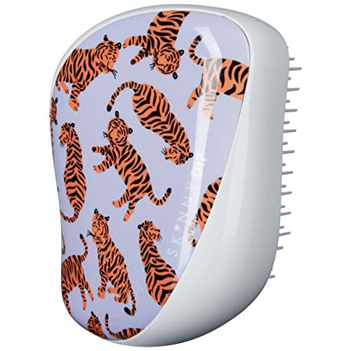 Tangle-Teezer-x-Skinny-Dip-Compact-Styler-Detangling-Hairbrush-Trendy-Tiger