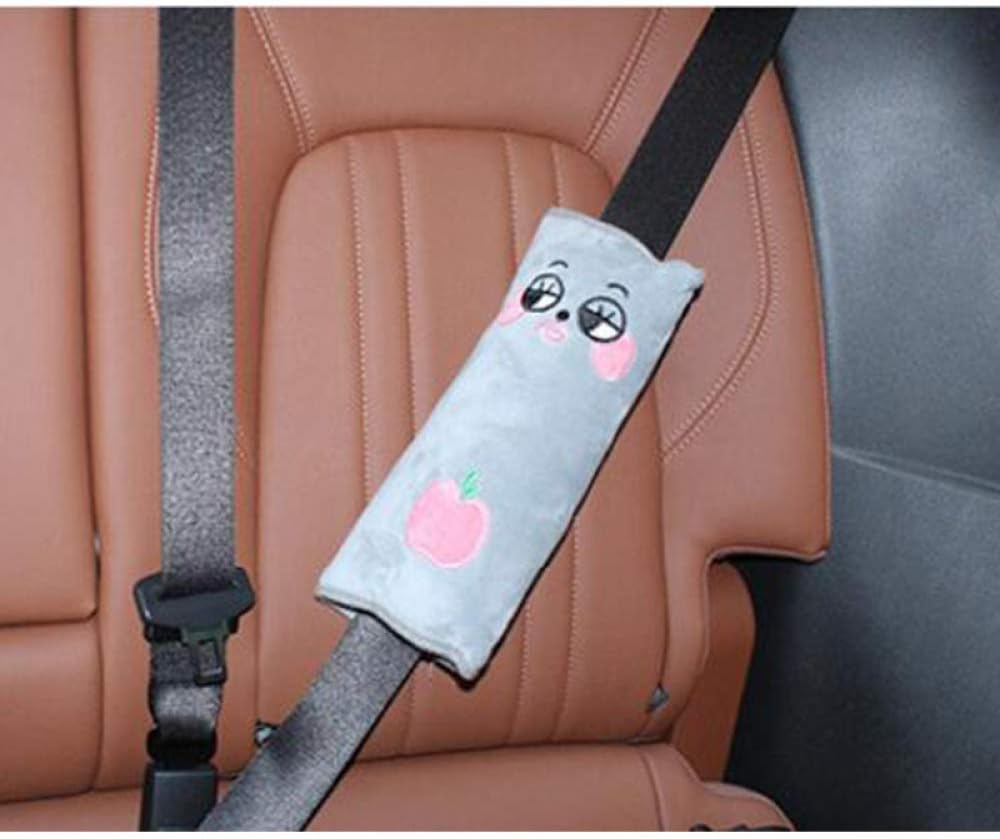 Sxgyubt Auto Hoofdsteun Seatbelt Kussen Nek Kussen Auto Lift Mat Schouderpad Kussen Voertuig Zitband Strap Harnas Hoofd Pad Cover Amazon Nl