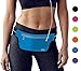 fitter's niche Ultra Slim Fanny Waist Pack Running Belt, Water Resistant Lightweight Bounce Free Fitness Workout Exercise Pouch Bag for iPhone Xs 8 Samsung Note in Biking Walking Hiking Gym Sports