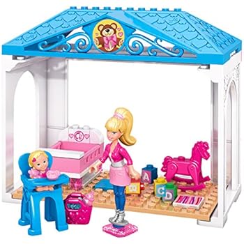 Mega Bloks Barbie - Babysitter Barbie Building Kit