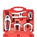 OrionMotorTech 5-in-1 Ball Joint Separator Tie Rod End Remover Pitman Arm Puller Service Splitter Removal Tool Kit
