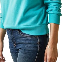 Ariat Female Just Hoodie Heather Pool Blue XX-Large