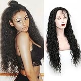 Lace Front Human Hair Wigs Unprocessed Virgin Brazilian Hair Water Wave Wigs 130% Density For Black Women 14