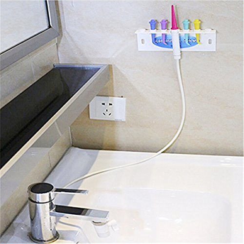 Angelwill Oral Irrigator Tooth Water Jet Flosser Water Pick for Braces Dental SPA Unit Teeth Cleaner