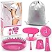 Anti Cellulite Cupping Set | Anti-Cellulite Massage Roller Brush | Facial Cleansing Brush | Body Measurement Tape - All in a Premium Gift Bag and Box by MWF